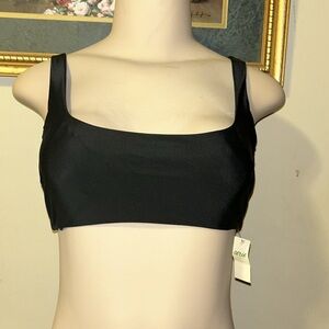 Aerie Black Wide Strap Scoop
Bikini Top Size L